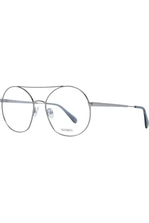 Max&Co. Akcesoria, Kobieta, Szary, ONE SIZE, Szare Metalowe Oprawki Optyczne dla Kobiet