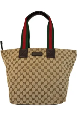 Gucci Pre-owned, Kobieta, brązowy, ONE SIZE, Skóra, Pre-owned Canvas gucci-bags