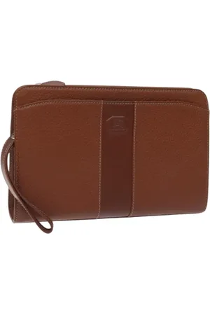 Burberry Pre-owned, Kobieta, brązowy, ONE SIZE, Skóra, Pre-owned Leather clutches