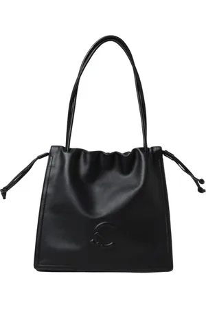 Coccinelle Torebki, Kobieta, Czarny, ONE SIZE, Torba Torebka z Grawerowanym Logo