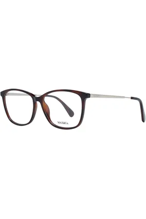 Max&Co. Akcesoria, Kobieta, Czarny, ONE SIZE, Brązowe Okulary Optyczne Damskie Plastik Pełna oprawka