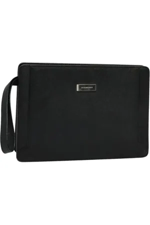Burberry Pre-owned, Kobieta, Czarny, ONE SIZE, Skóra, Pre-owned Leather clutches