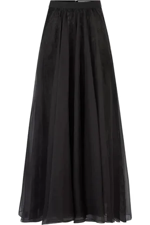 Nina Ricci Spódnice, Kobieta, Czarny, S, Wysoka spódnica maxi