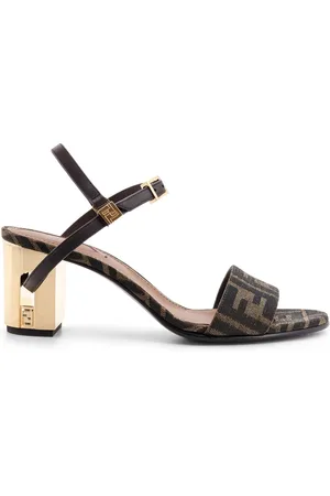 Fendi Buty, Kobieta, brązowy, 40 EU, Bawełna, Delfina Fabric