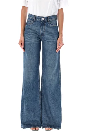 COPERNI Jeansy, Kobieta, Niebieski, S, Denim, Vintage Wide Leg Denim Jeansy