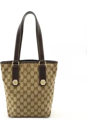 Gucci Pre-owned, Kobieta, brązowy, ONE SIZE, Skóra, Pre-owned Canvas gucci-bags