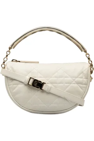 Dior Pre-owned, Kobieta, Biały, ONE SIZE, Skóra, Pre-owned Leather dior-bags
