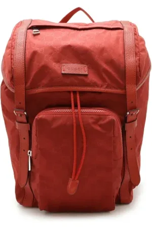 Gucci Pre-owned, Kobieta, Czerwony, ONE SIZE, Skóra, Pre-owned Leather gucci-bags