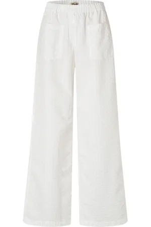 Baum und Pferdgarten Spodnie, Kobieta, Biały, S, Egret Nibal Pants Stylowa Moda