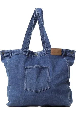 Baum und Pferdgarten Torebki, Kobieta, Niebieski, ONE SIZE, Denim, Stylowa Torba Jeansyowa