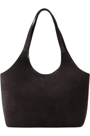 Aesther Ekme Torebki, Kobieta, Czarny, ONE SIZE, Zamsz, Minimalistyczna torba skórzana