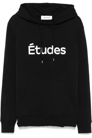 Etudes Bluzy, Mężczyzna, Czarny, M, Męski bluza z kapturem