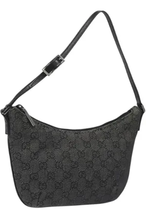 Gucci Pre-owned, Kobieta, Szary, ONE SIZE, Pre-owned Canvas handbags