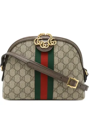 Gucci Pre-owned, Kobieta, Beżowy, ONE SIZE, Skóra, Pre-owned Leather gucci-bags