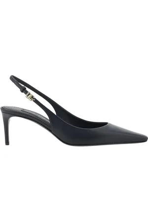 Dolce & Gabbana Buty, Kobieta, Czarny, 38 1/2 EU, Czarne Kitten Heel Obcasy