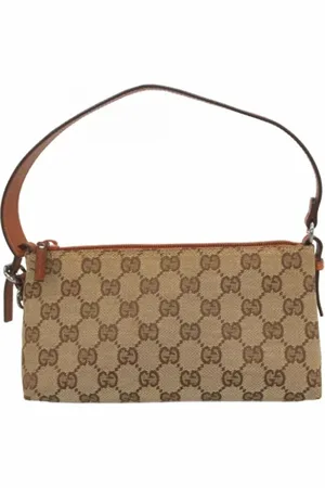 Gucci Pre-owned, Kobieta, brązowy, ONE SIZE, Pre-owned Canvas gucci-bags