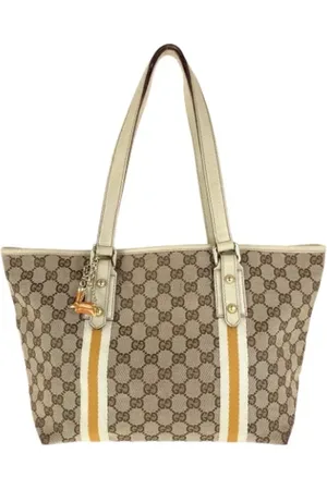Gucci Pre-owned, Kobieta, brązowy, ONE SIZE, Skóra, Pre-owned Canvas gucci-bags