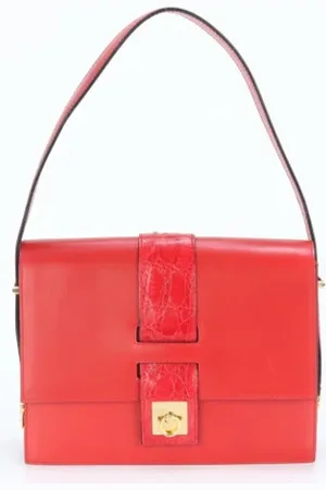 Céline Pre-owned, Kobieta, Czerwony, ONE SIZE, Skóra, Pre-owned Leather celine-bags