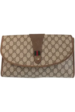 Gucci Pre-owned, Kobieta, Beżowy, ONE SIZE, Skóra, Pre-owned Leather gucci-bags