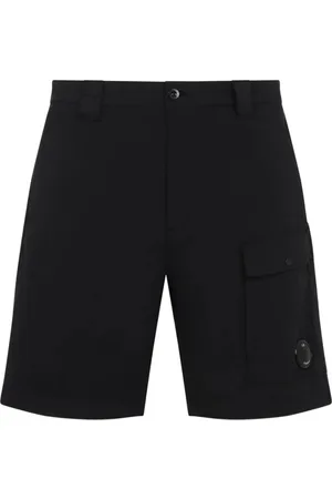 C.P. Company Szorty, Mężczyzna, Czarny, XL, Cargo Bermuda Shorts dla Mężczyzn