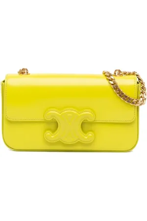 Céline Pre-owned, Kobieta, Żółty, ONE SIZE, Skóra, Pre-owned Leather celine-bags