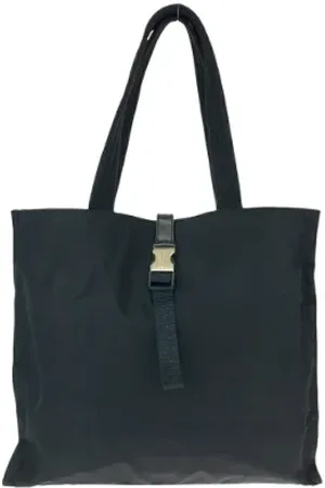 Prada Pre-owned, Kobieta, Czarny, ONE SIZE, Nylon, Pre-owned Canvas totes