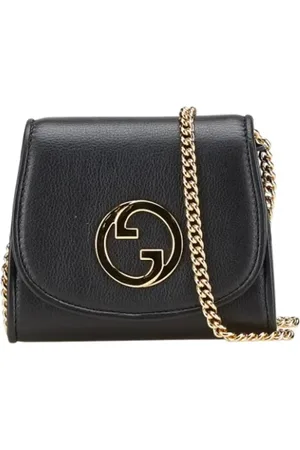 Gucci Pre-owned, Kobieta, Czarny, ONE SIZE, Skóra, Pre-owned Leather gucci-bags