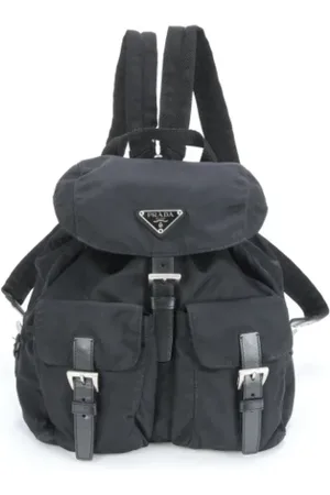 Prada Pre-owned, Kobieta, Czarny, ONE SIZE, Skóra, Pre-owned Leather prada-bags