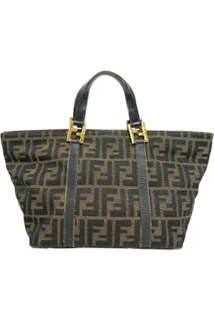 Fendi Pre-owned, Kobieta, brązowy, ONE SIZE, Pre-owned Canvas fendi-bags