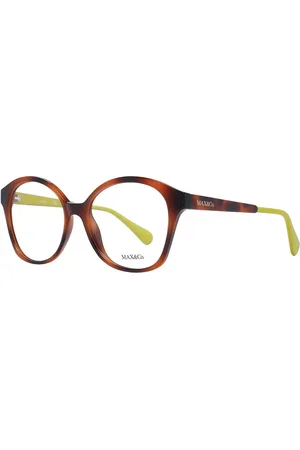 Max&Co. Akcesoria, Kobieta, brązowy, ONE SIZE, Brązowe Okulary Optyczne Dla Kobiet Styl Motyla