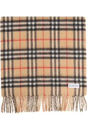 Burberry Akcesoria, unisex, Beżowy, ONE SIZE, Wełna, Wełniany szalik