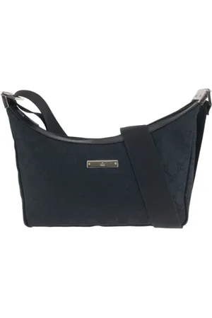Gucci Pre-owned, Kobieta, Czarny, ONE SIZE, Pre-owned Canvas shoulder-bags