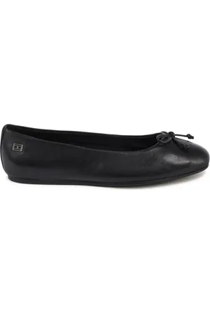 Tommy Hilfiger Buty, Kobieta, Czarny, 41 EU, Czarne Skórzane Baletki