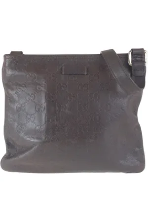 Gucci Pre-owned, Kobieta, brązowy, ONE SIZE, Skóra, Pre-owned Leather gucci-bags