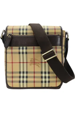 Burberry Pre-owned, Kobieta, brązowy, ONE SIZE, Skóra, Pre-owned skórzane torby na ramię
