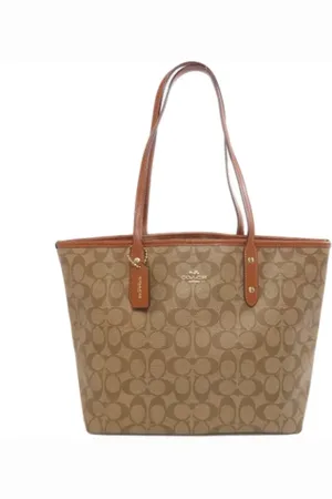 Coach Pre-owned, Kobieta, brązowy, ONE SIZE, Pre-owned Plastic shoulder-bags