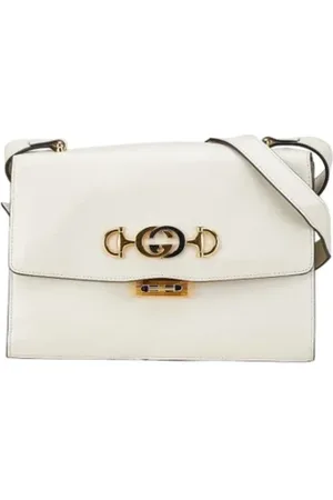 Gucci Pre-owned, Kobieta, Biały, ONE SIZE, Skóra, Pre-owned Leather gucci-bags