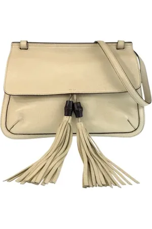 Gucci Pre-owned, Kobieta, Beżowy, ONE SIZE, Skóra, Pre-owned Leather gucci-bags
