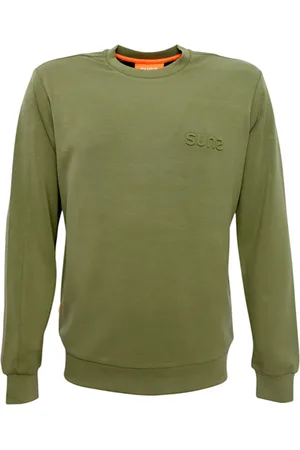 sunseeker Bluzy, Mężczyzna, Zielony, L, Poliester, Miękki Modalowy Logo Hoodie