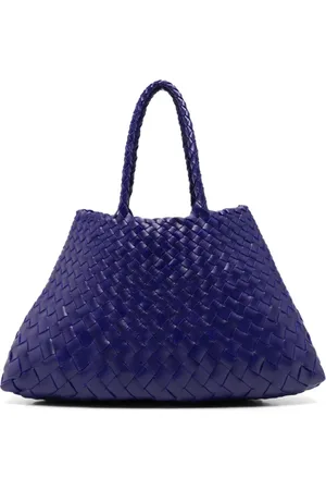 Dragon Diffusion Torebki, Kobieta, Fioletowy, ONE SIZE, Fioletowy Wino Pleciony Uchwyt Torba