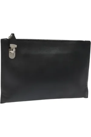 Prada Pre-owned, Kobieta, Czarny, ONE SIZE, Skóra, Pre-owned Leather clutches
