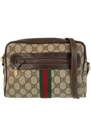 Gucci Pre-owned, Kobieta, Beżowy, ONE SIZE, Skóra, Pre-owned Leather gucci-bags