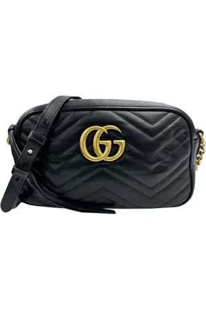 Gucci Pre-owned, Kobieta, Czarny, ONE SIZE, Skóra, Pre-owned Leather gucci-bags