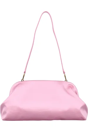 Serafini Torebki, Kobieta, Różowy, ONE SIZE, Satyna, Lauren Small Clutch