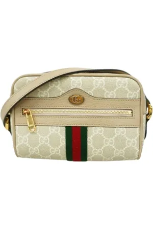Gucci Pre-owned, Kobieta, Beżowy, ONE SIZE, Pre-owned Plastic gucci-bags