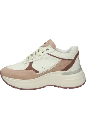 Janet&Janet Buty, Kobieta, Wielobarwność, 37 EU, Niskie skórzane trampki