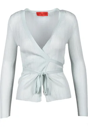 FARFETCH Swetry, Kobieta, Zielony, M, Kaszmir, cardigan