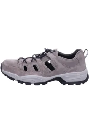 Gabor Buty, Mężczyzna, Szary, 41 EU, Casual buty sznurowane w szarym
