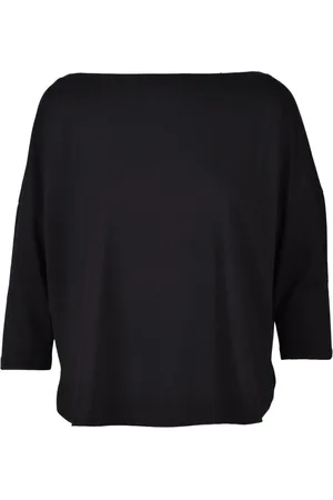FARFETCH Koszulki, Kobieta, Czarny, XS, Miękka Bawełniana Koszulka
