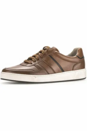 Gabor Buty, Mężczyzna, brązowy, 43 1/2 EU, Męskie buty casual w jednolitym kolorze